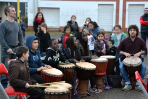 Les jeunes percussionnistes de RythmEnCité sont de retour pour les festivités