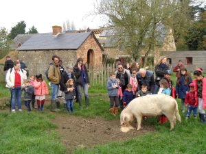 Sortie dans une ferme pédagogique pendant les vacances d'automne 2017